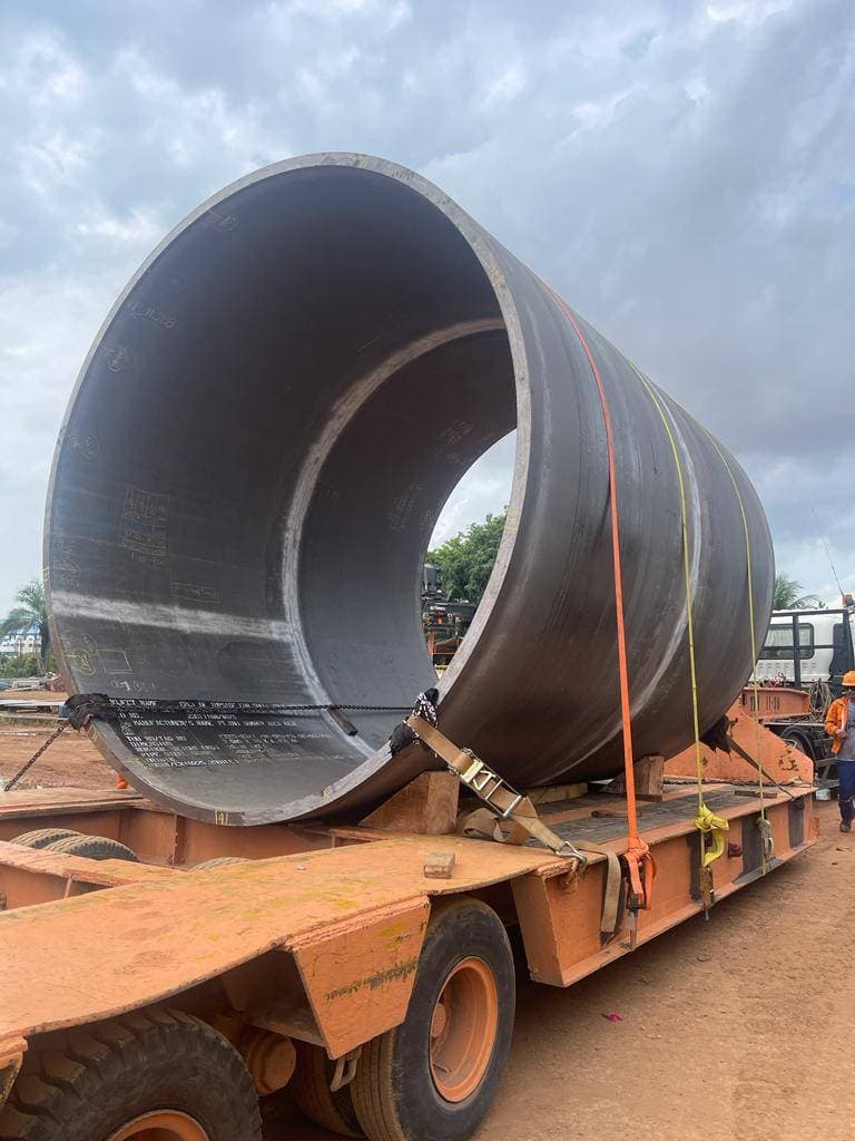 DOOR TO DOOR BIG PIPE BATAM - SINGAPORE