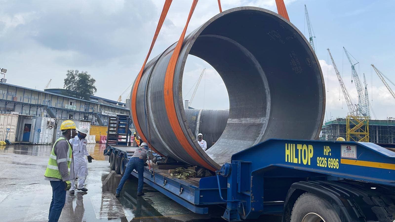 DOOR TO DOOR BIG PIPE BATAM - SINGAPORE